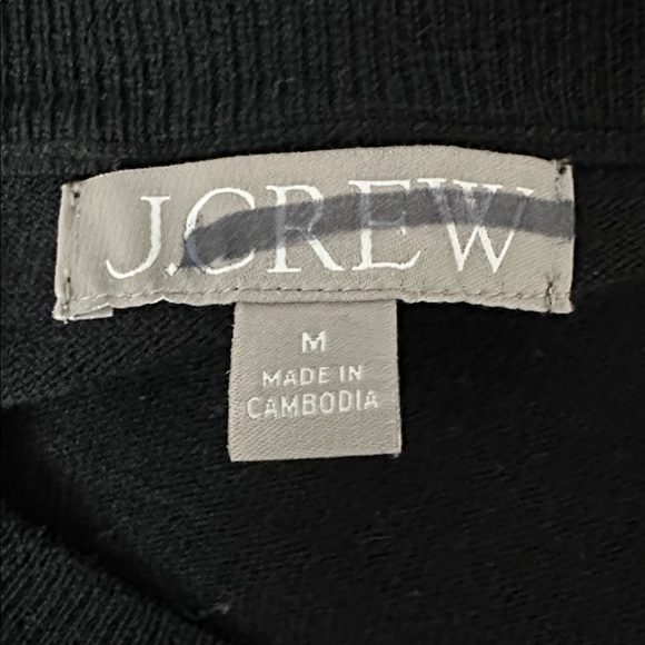 J. Crew Black Crew Neck Sweater - Picture 4 of 6